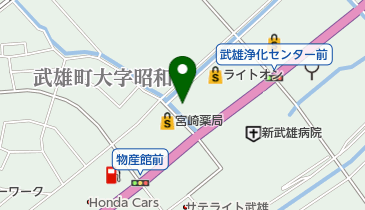 西松屋 アクロスプラザ武雄店の地図画像