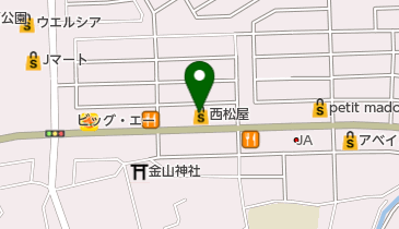 西松屋 坂戸店の地図画像