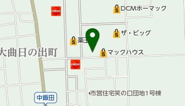 西松屋 大曲飯田店の地図画像