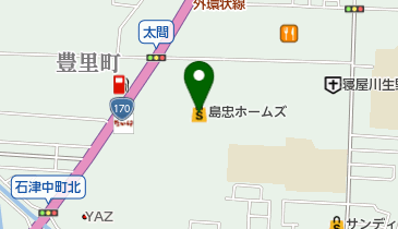 西松屋 ホームズ寝屋川店の地図画像