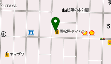 西松屋 山形桧町店の地図画像