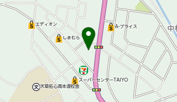 西松屋 本渡店の地図画像