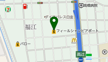 西松屋 シャンピアポート高辻店の地図画像