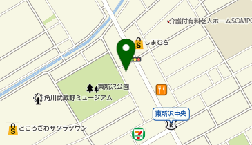 西松屋 東所沢店の地図画像