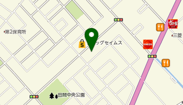 西松屋 東金店の地図画像