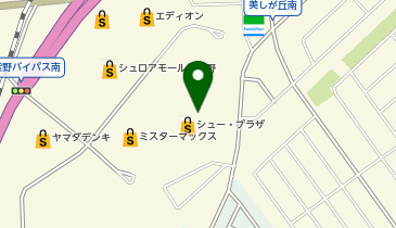 西松屋 シュロアモール筑紫野店の地図画像