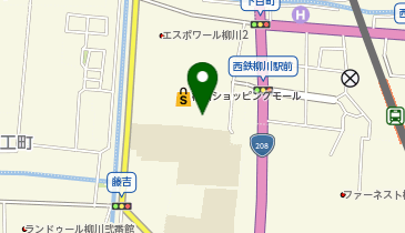 西松屋 柳川ショッピングモール店の地図画像