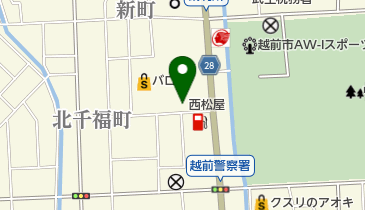 西松屋 武生店の地図画像