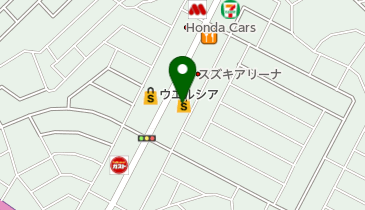 西松屋 牛久上柏田店の地図画像