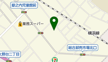 西松屋 相模原古淵店の地図画像
