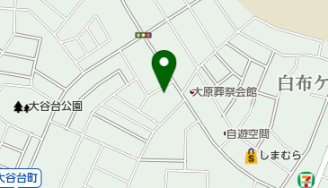 西松屋 真岡大谷台店の地図画像