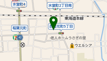 西松屋 立花店の地図画像