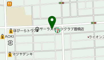西松屋 豊橋中岩田店の地図画像