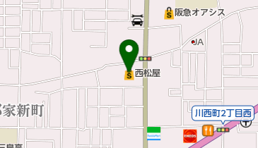 西松屋 高槻郡家店の地図画像
