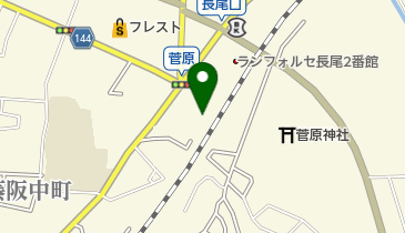 西松屋 枚方長尾店の地図画像