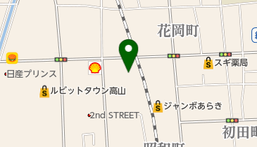 西松屋 飛騨高山店の地図画像