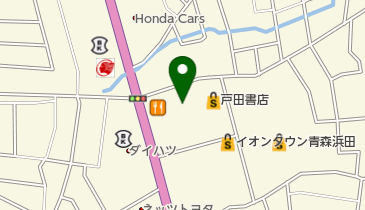 西松屋 イオンタウン青森浜田店の地図画像