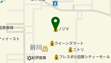 西松屋 小田原シティーモール店の地図画像
