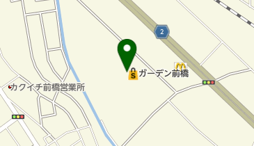 西松屋 ガーデン前橋店の地図画像