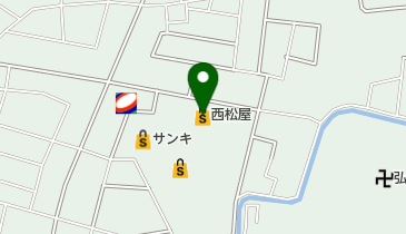 西松屋 ヨークタウン結城店の地図画像