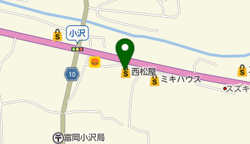 西松屋 富岡バイパス店の地図画像