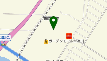 西松屋 ガーデンモール木津川店の地図画像