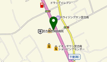 西松屋 イオンタウン宮古南店の地図画像