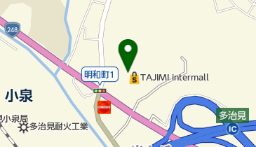 西松屋 多治見インター店の地図画像