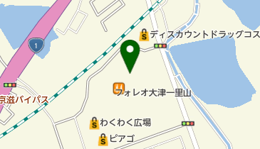 西松屋 フォレオ大津一里山店の地図画像