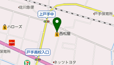 西松屋 福山新市店の地図画像