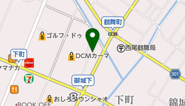 西松屋 西尾店の地図画像