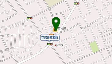 西松屋 上尾西店の地図画像