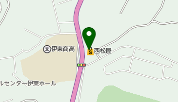 西松屋 伊東川奈店の地図画像