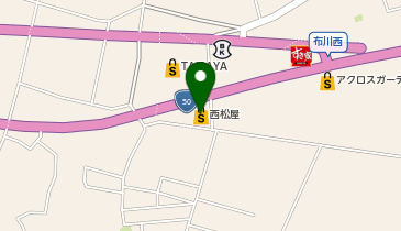 西松屋 筑西川島店の地図画像