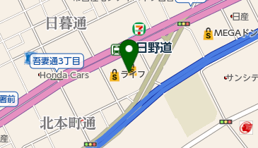 西松屋 春日野道店の地図画像