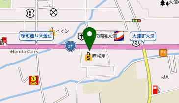 西松屋 熊本大津店の地図画像