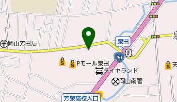 西松屋 岡山泉田店の地図画像