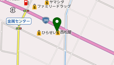 西松屋 燕店の地図画像
