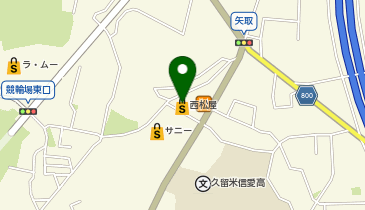 西松屋 久留米みいまち店の地図画像