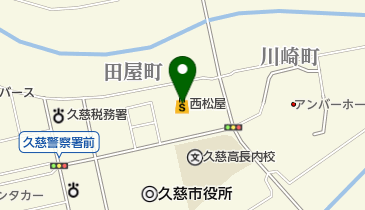 西松屋 久慈市役所前店の地図画像