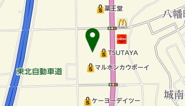 西松屋 アムザ白石店の地図画像