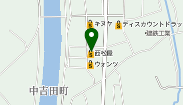 西松屋 益田中吉田店の地図画像