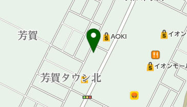 西松屋 天童芳賀タウン店の地図画像
