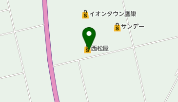 西松屋 イオンタウン鷹巣店の地図画像