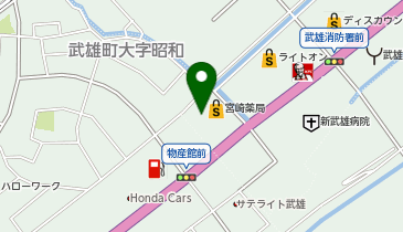西松屋 新アクロスプラザ武雄店の地図画像
