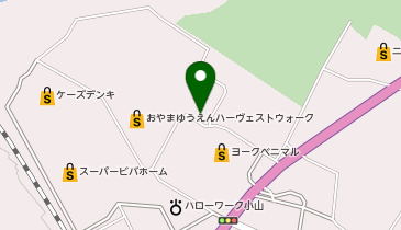 西松屋 おやまゆうえんハーヴェストウォーク店の地図画像