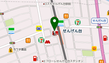 CROSSBOOKS せんげん台店の地図画像