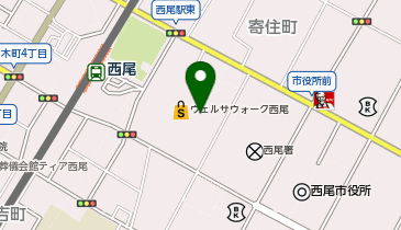 BOOKSえみたす アピタ西尾店の地図画像