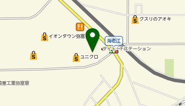 SEVEN COLORS イオンタウン弥富店の地図画像