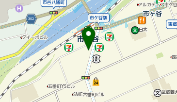 喫茶室ルノアール 市ケ谷駅前店の地図画像